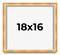Minimalist Shadow Box Brown Picture Frame - UV Acrylic, Backing Board, Hanging Hardware